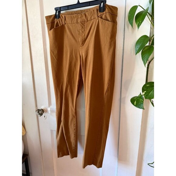 Old Navy women’s size medium pixie skinny brown pants - Picture 2 of 6